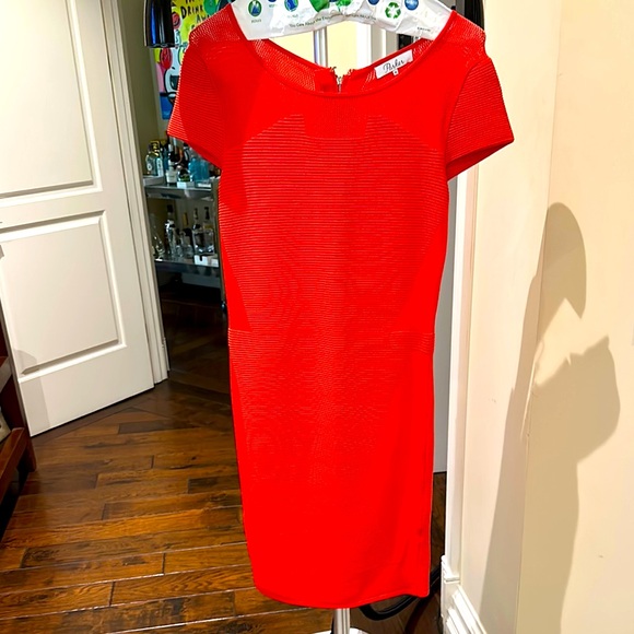 Parker Cap Sleeve Dress Size Medium - Picture 1 of 7